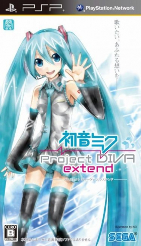 couverture jeu vidéo Hatsune Miku: Project DIVA Extend