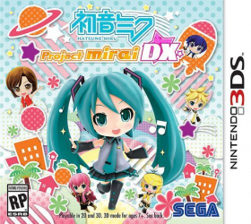 couverture jeu vidéo Hatsune Miku : Project Mirai DX