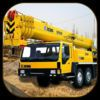 couverture jeu vidéo Heavy Diesel Construction Crane Machine Sim-ulator