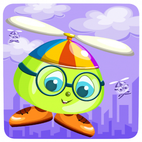 couverture jeu vidéo Heli The Awesome Heli-Copter Adventure