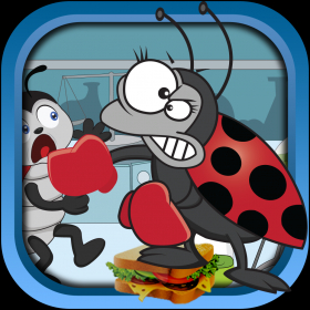 couverture jeu vidéo Héros folie usine bug de contrôle - défi nourrir bestioles moucheron