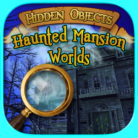 couverture jeu vidéo Hidden Objects: Haunted Mansion Worlds - Seek &amp; Find Adventure Puzzle Games FREE