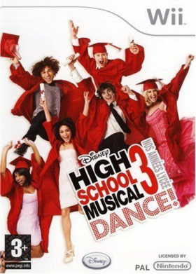 couverture jeu vidéo High School Musical 3 : Nos années lycée - Dance !