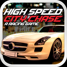 couverture jeu vidéo High Speed City Chase - Le Racing crime voiture jeu HD gratuit