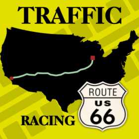 couverture jeu vidéo Highway Mini Car Traffic Racing HD Free - The Route 66 Road Trip to Asphalt City for iPad & iPhone