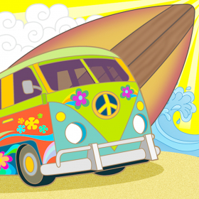 couverture jeu vidéo Hippie Trip