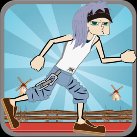 couverture jeux-video Hippies Hurdles Games - The 70' coolest sports games - Free Edition