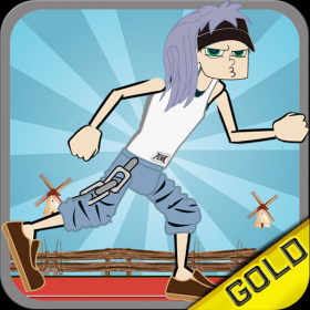 couverture jeux-video Hippies Hurdles Games - The 70' coolest sports games - Gold Edition