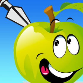 couverture jeu vidéo Hit Apple : The Magic Bow and Arrow Pocket Archery Impossible Survival Buddy Up Down Head Game