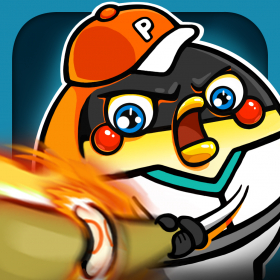 couverture jeu vidéo Home Run Hitters - Penguin Rush! Flick Baseball