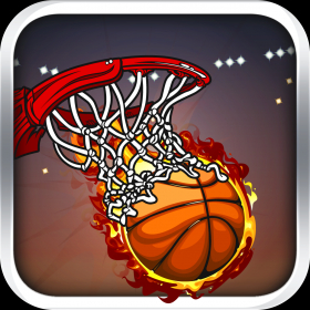 couverture jeu vidéo Hoops Hot - Un jeu de basket-ball