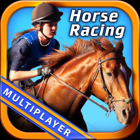couverture jeu vidéo Horse Racing - Real Multiplayer Riding for 3 players