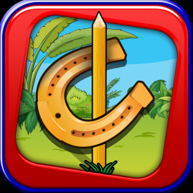 couverture jeu vidéo Horse Shoe Ring Toss - Backyard Fun