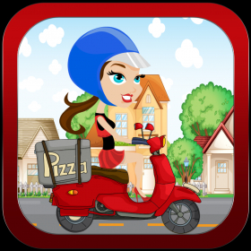 couverture jeu vidéo Hot Scooter Babe Pizza Delivery - Full Version