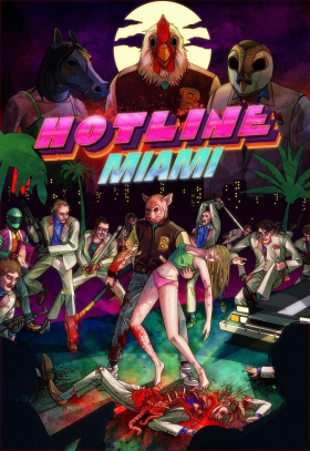 couverture jeu vidéo Hotline Miami