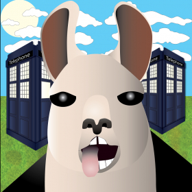 couverture jeu vidéo Hungry Llamas