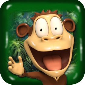 couverture jeu vidéo Hungry  Monkey &amp; Bananas:  Monkey Feeding Challenge Game Free For Kids