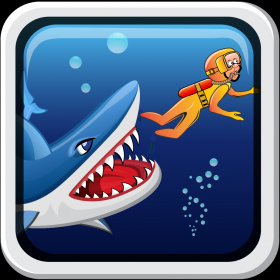 couverture jeu vidéo Hungry Shark: Évitez Les Angry Sharks