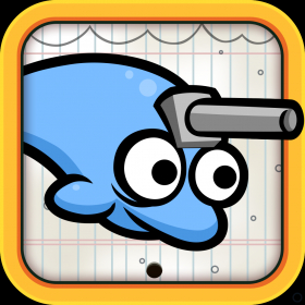 couverture jeu vidéo Hungry Shark Shooter Dolphin Dash