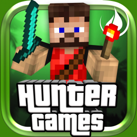 couverture jeu vidéo Hunter Games - Mini Mine Survival Shooter Game in 3D Pixel Blocks