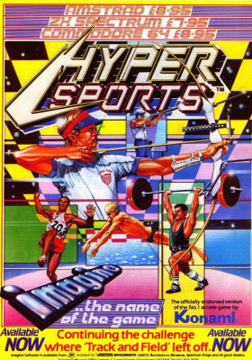 couverture jeu vidéo Hyper Sports