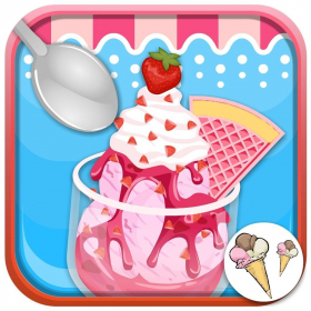 couverture jeu vidéo Ice Cream Shop Kitchen Challenge Deluxe