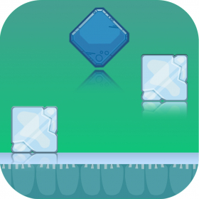 couverture jeu vidéo Ice Dash - Geometry Run