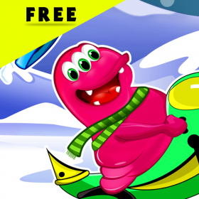 couverture jeu vidéo Ice Fun Free Valley : The Monster Snow Mobile Adventure - Free