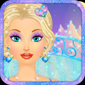 couverture jeu vidéo Ice Queen Prom Salon: Frosted Princess Makeover Girls Game