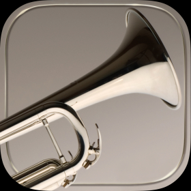 couverture jeu vidéo iFretless Brass - Trumpet, Trombone, Tuba, French Horn, and Euphonium app with MIDI input and output