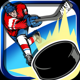 couverture jeu vidéo Il film gratuit jeu de hockey sur glace - A Flick It Ice Hockey Free Game