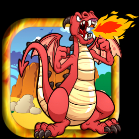 couverture jeu vidéo Image du royaume dragon – Casse-tête à glissière de carreaux de la bête payé