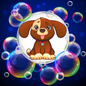 couverture jeu vidéo Impressionnant animaux bébé bulle pop MX - Sauvetage des amis de duvet fourrure