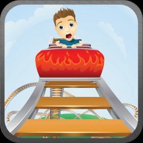 couverture jeu vidéo Impressionnant jeu Roller Coaster par Fun Theme Park Frenzy Pro