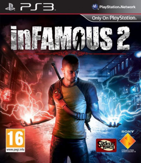 couverture jeu vidéo inFamous 2