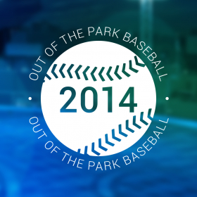 couverture jeu vidéo iOOTP Baseball 2014 Edition