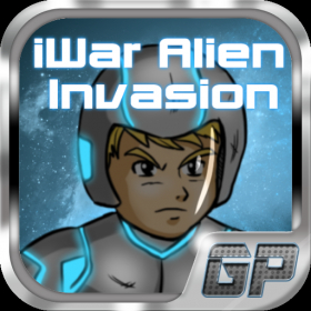 couverture jeu vidéo iWar Alien Invasion