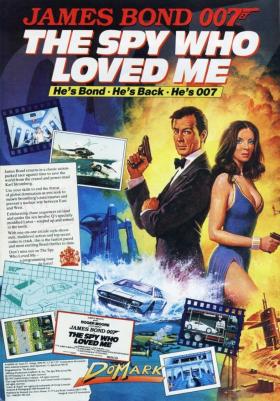 couverture jeu vidéo James Bond 007 : The Spy Who Loved Me
