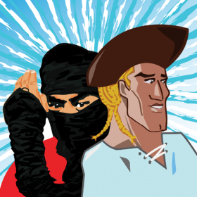 couverture jeu vidéo Jánošík vs Ninja