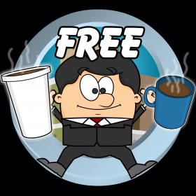 couverture jeu vidéo Java Jump Rush FREE – Clumsy Coffee World Office with Cartoon Boss Jerk by Uber Zany
