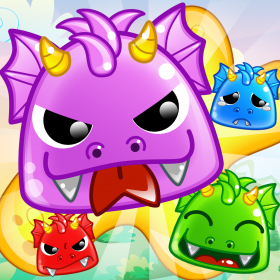 couverture jeu vidéo Jelly dragon Pop (Premium) - Château Blitz Match 3 Puzzle