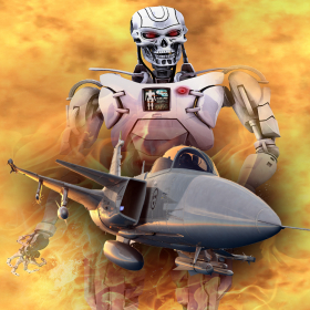 couverture jeu vidéo Jet fighter défenseur - la guerre contre l'invasion de robot 3D Pro