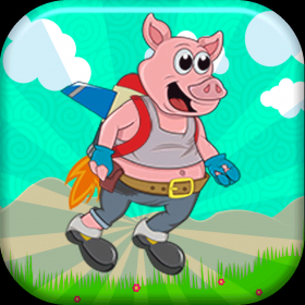 couverture jeu vidéo Jet Pack Pig PRO
