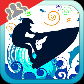 couverture jeu vidéo Jet Ski Moto Race - Meilleur multijoueur rapide Addictive jeu de course pour iPhone, iPad