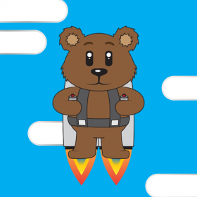 couverture jeu vidéo Jetpack Bear