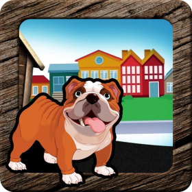couverture jeu vidéo JetPack Little BullDog Flying Adventure