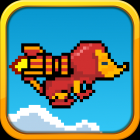 couverture jeu vidéo Jetpack souris - Flying Retour aux années 80 - le Rewind