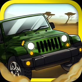 couverture jeu vidéo Jeu 3D Safari Jeep Racing sans fin véritable aventure Simulateur de Conduite GRATUIT