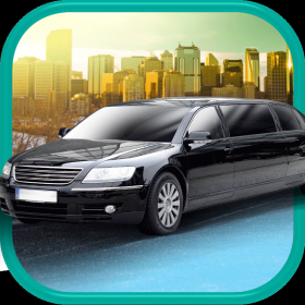 couverture jeu vidéo Jeu 3D Ville de limousine Racing avec voiture et simulateur de course d&#039;amusement pour Garçons frais GRATUIT