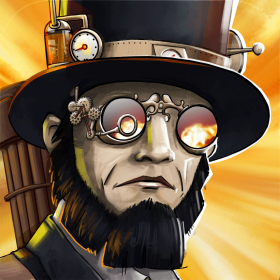 couverture jeu vidéo Jeu de steampunk